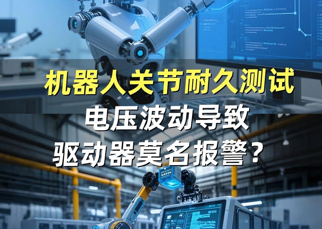 机器人关节耐久测试痛点解决方案｜解决伺服回馈